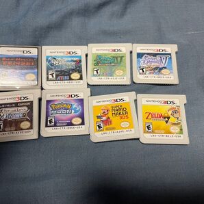 3DS DSソフト海外版8本ジャンク