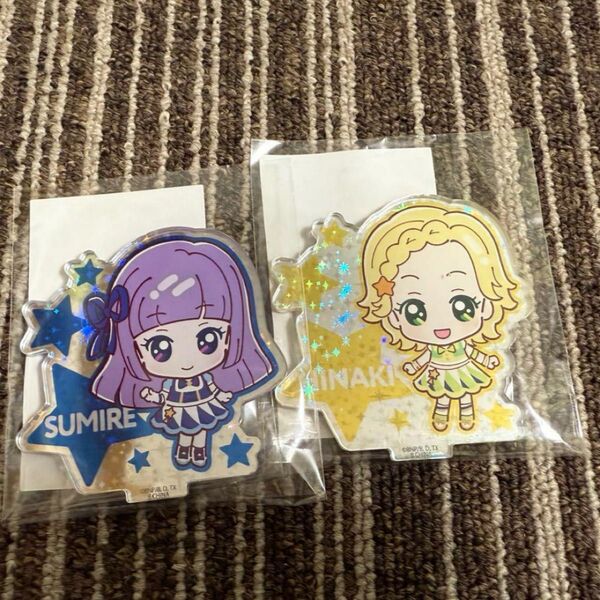 【ハピクロ!】キラキャラアクリルスタンド アイカツオンパレード! コレクション スミレ ひなき