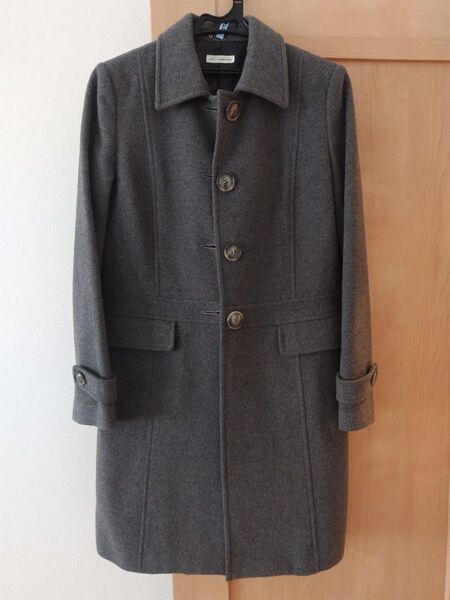 a.v.v.Standard ロングコート きれいめ グレー