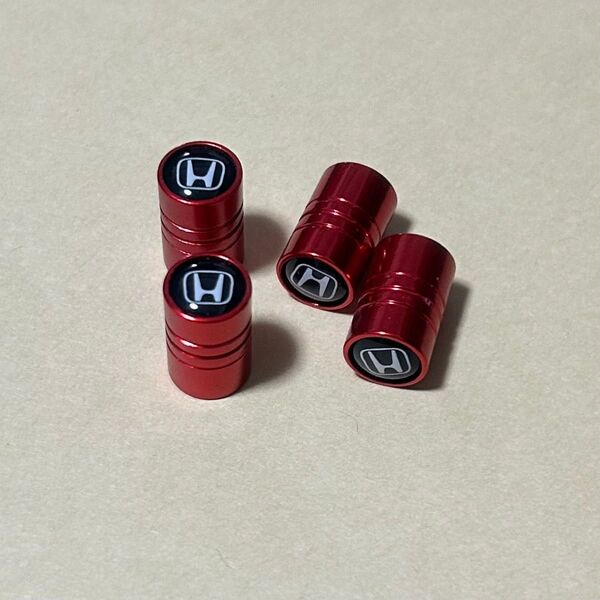 ホンダ タイヤエアバルブキャップ 4個セット HONDA