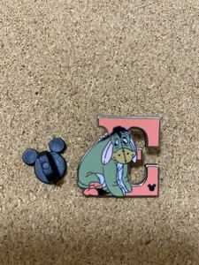  Disney pin badge Winnie The Pooh Eeyore donkey initial abroad pin pin trailing 