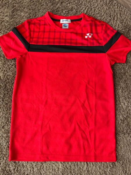 ヨネックス ゲームTシャツ ユニSサイズ 赤