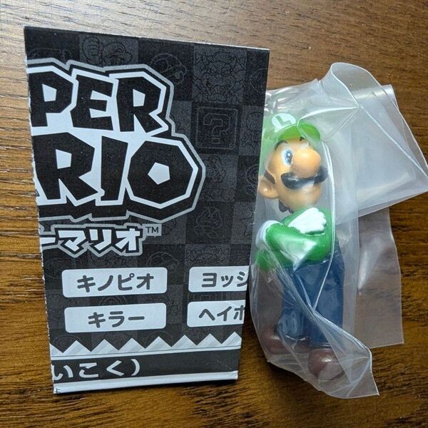 スーパーマリオ めじるしアクセサリー ルイージ ガチャ