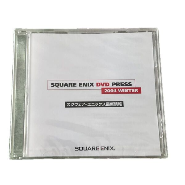 SQUARE ENIX DVD PRESS 2004 WINTER スクウェア・エニックス最新情報 未開封未使用品
