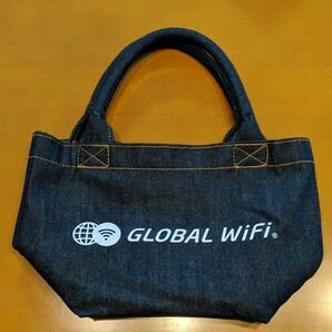 デニム エコバッグ グローバルWi-Fi ワGLOBAL WiFi トートバック