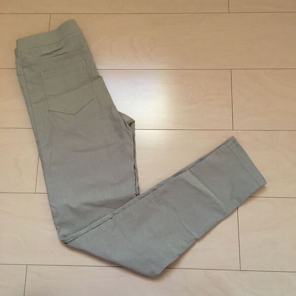 DHC ストレッチパンツ レギンスパンツ カジュアルパンツ スキニー リラックスウェア ルームウェア ウエストゴム ベージュ