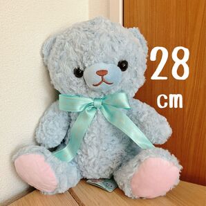 ★マイローズベア 28cm ブルー タグ付き 未使用★