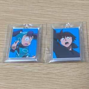 忍たま乱太郎 証明写真風アクリルプレートキーホルダー 土井半助 きり丸 2個