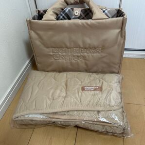 コメダ 2025 ベージュバッグ ブランケット 最終値下げ 処分価格