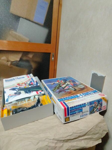 未組立1/100 機甲戦記ドラグナー カスタムドラグナー1型