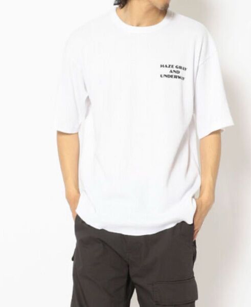 新品 AVIREXサーマル ハーフスリーブ ビッグ Tシャツ BIG T-SHIRT H.G.A.U.ホワイト XL 大きい
