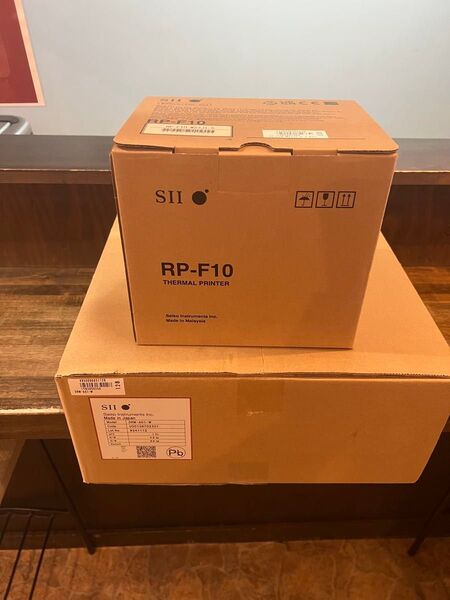 新品未開封!レシートプリンターRP-F10 キャッシュドロワーDRW-A10-W のセット
