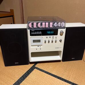ナショナル カセットタイマー付ステレオシステム SC-440