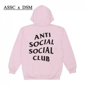 Anti Social Social Club x DSM コラボ フーディー