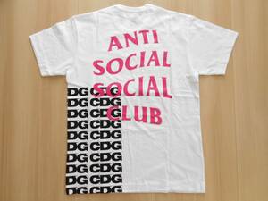 ANTI SOCIAL SOCIAL CLUB x CDG コムデギャルソン TEE / L