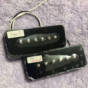 個人製作ピックアップP-90 TYPE-1 high-power セラミック磁石 リアオーバーワウンド