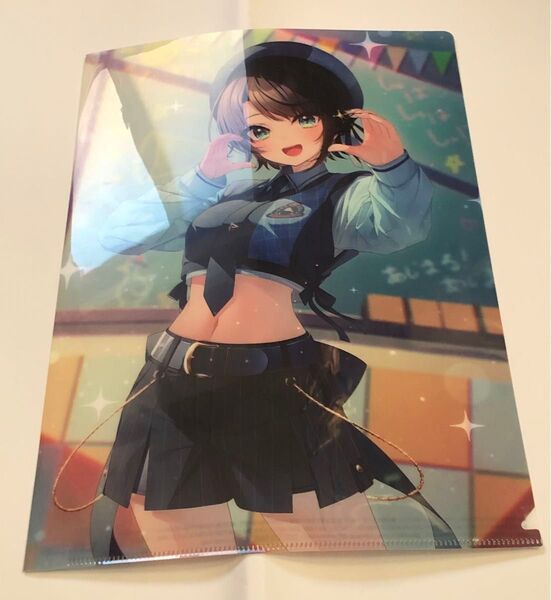 ホロライブ ローソンクリアファイル 大空スバル