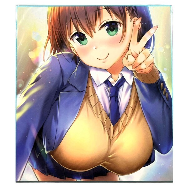 生クリームびより ななせめるち C93 月曜日のたわわ アイちゃん 会場限定 色紙