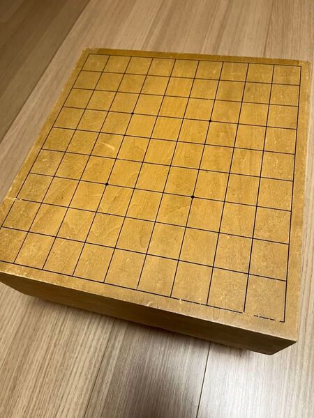 将棋盤 木製 脚付き へそなし 昭和レトロ