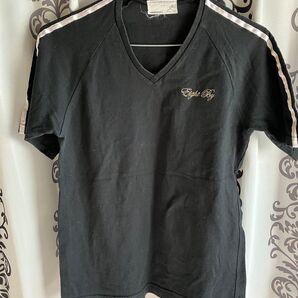EIGHT BY エイトバイ Vネック 2本ライン入り Tシャツ buffalo bobs FUGA CIVARIZE