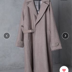 shiki tokyo OVERSIZED TILOCHEN COAT /オーバーサイズタイロッケンコート