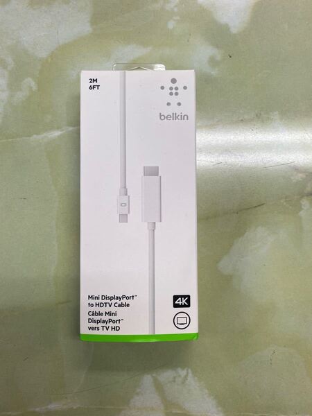 belkin(ベルキン)ミニディスプレイポートHDTVケーブル4K