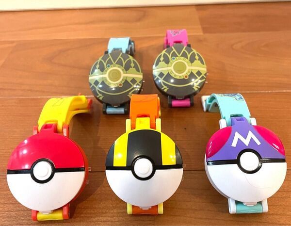 ポケモン モンスターボールウォッチ 5個セット