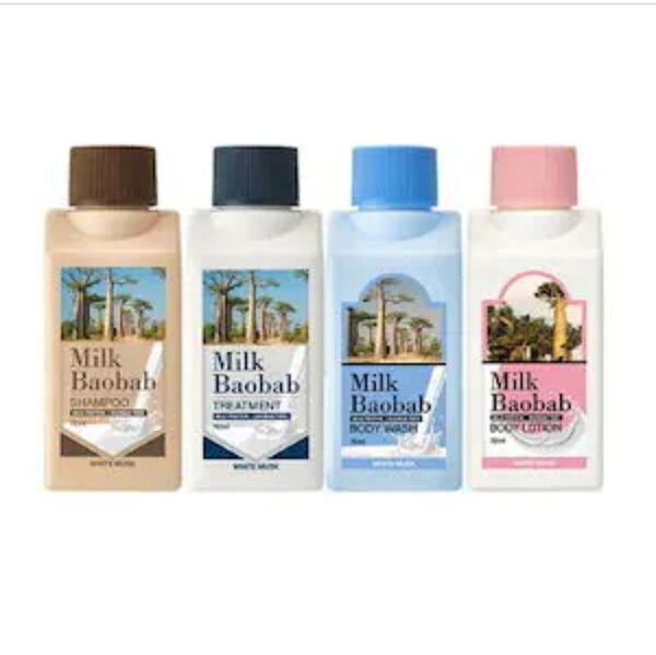 ミルクバオバブ ホワイトムスク トラベルキットmilkbaobab white musk travel kit