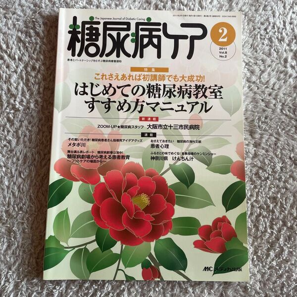 糖尿病ケア 11年2月号 Vol.8No.2/メディカ出版