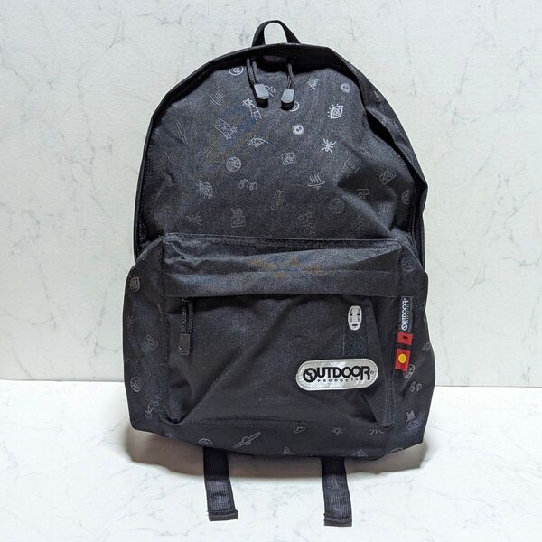 【送料込み】未使用タグ付き【OUTDOOR × ジブリ】カオナシ リュック ブラック