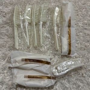 ヘアブラシ9本/ホテルアメニティまとめ売り