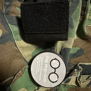 米軍放出品 曇り止め 曇り止めケース ポーチ サバゲ 装備 ブラック