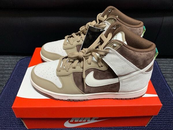 新品未使用 Nike Dunk High PRM "Light Chocolate" ナイキ ダンク ライトチョコレート KITH