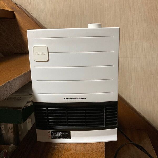セラミックファンヒーター YUASA YA-S 1260S ジャンク品
