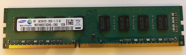 SAMSUNG PC3-12800U 4GB