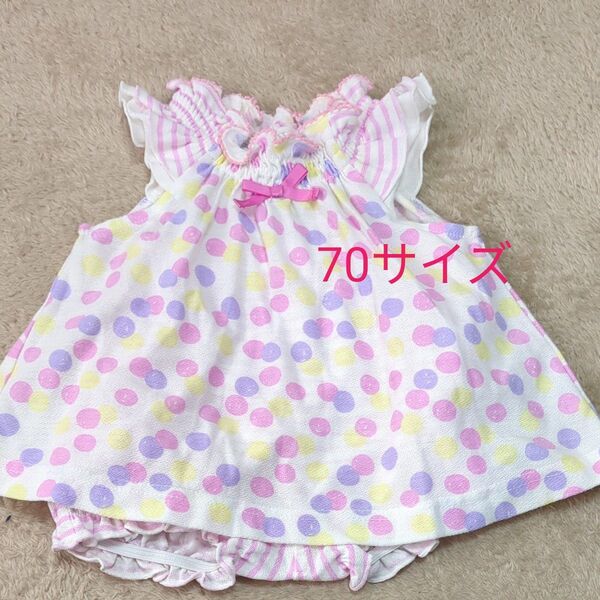ベビー服 女の子 トップス ズボン 半袖 ワンピース