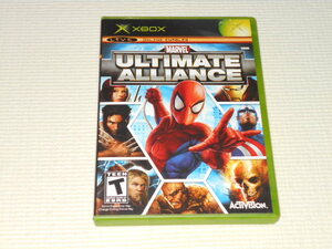 xbox*MARVEL ULTIMATE ALLIANCE overseas edition * box attaching * instructions attaching * soft attaching 