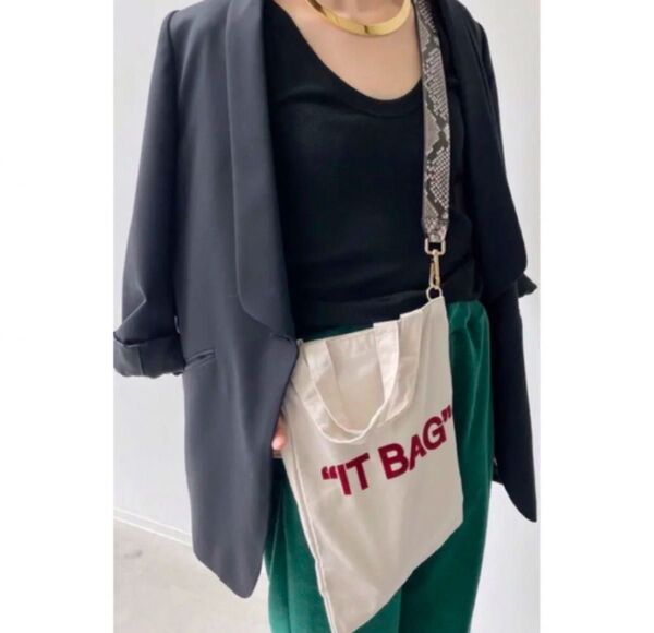 未使用 GOOD GRIEF!/グッドグリーフ】Belt with It Bag ホワイト