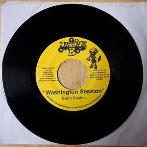 送料無料 即決 999円 EP 7'' ナナナナイ～♪ ビックチューン!! Washington Session / Burro Banton