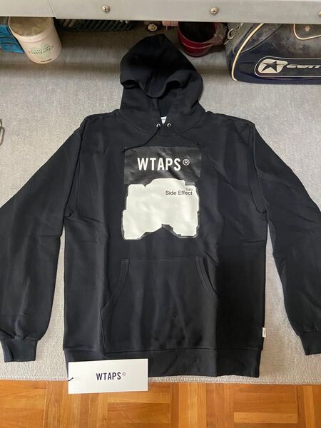 WTAPSダブルタップスフーディーパーカーLサイズ新品ブラックWTVUA
