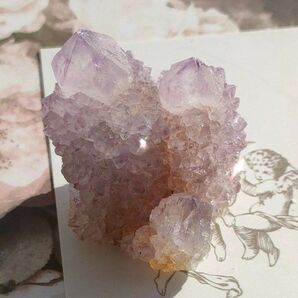 カクタスアメジスト シトリン共生 スピリットクォーツ 精霊が宿る聖なる水晶 売約済
