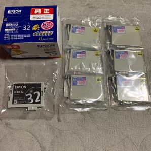 EPSON エプソン純正インク6色【推奨使用期限2025.07】 エプソン用クリーニング洗浄液6色