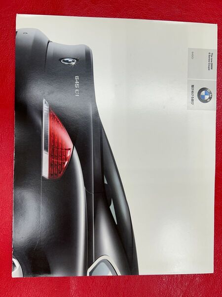 BMW6シリーズ カタログ 超希少!