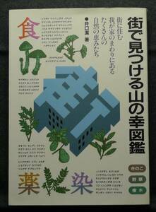 【超希少】【初版、美品】古本　街で見つける山の幸図鑑　街に住む我が家のまわりにあるたくさんの自然の恵みたち 著者：井口潔 山海堂