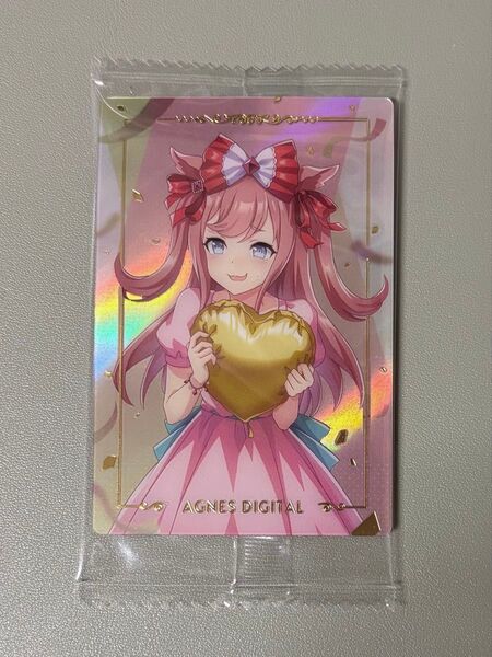 ウマ娘 ツインウエハース Special R ドレスレア WSR-02 アグネスデジタル