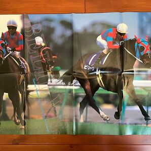 ビリーヴ ポスター 競馬 サラブレ 雑誌 付録