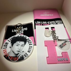 LDH LIVE-EXPO2024 fantastics イニシャルチャームとアクリルキーホルダー