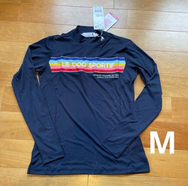 新品 ゴルフウエア ルコック スポルティフ 長袖Tシャツ 長袖 レディース M インナー golf