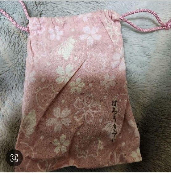 ハローキティ ピンク 巾着袋