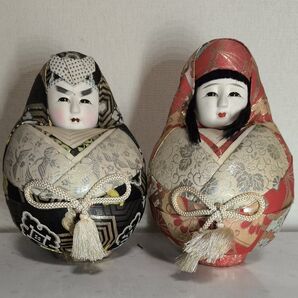 ひな祭り 縁起物 錦だるま 姫だるま 2体セット 日本人形 伝統 愛媛 郷土